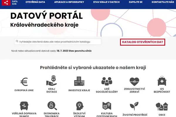 Data KHK a vizualizace dat - principy datové vědy